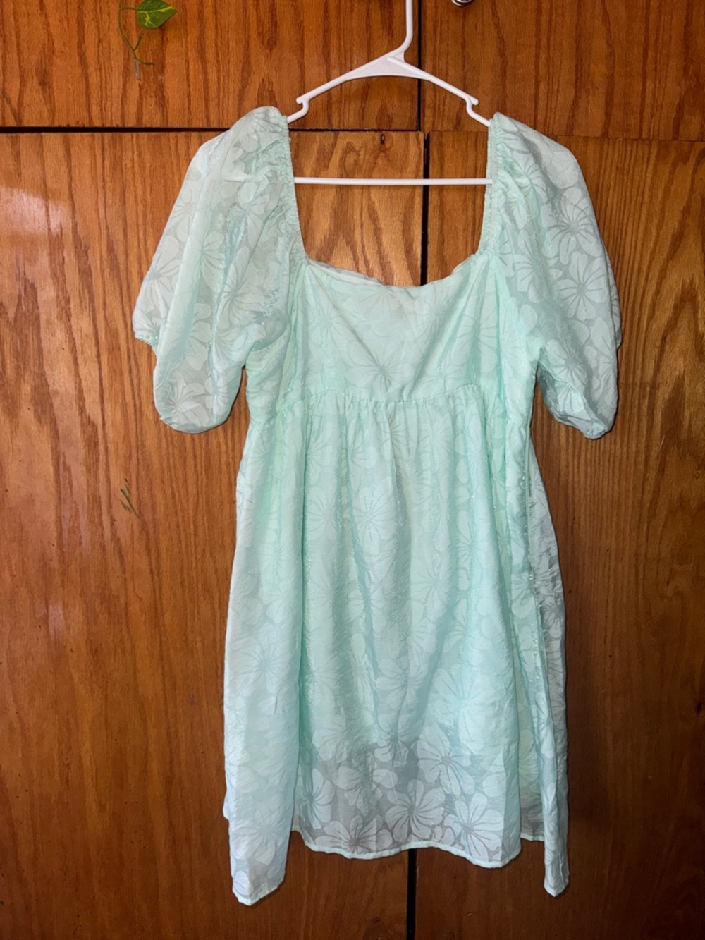 Altar'd State Mint Green Lightweight Dress